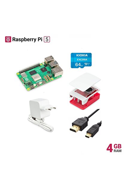 Raspberry Pi 5 4GB Kombo Set - Fiyatı, Yorumları