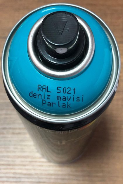 Carat Ral5021 Deniz Mavisi Parlak Sprey Boya 400 ml