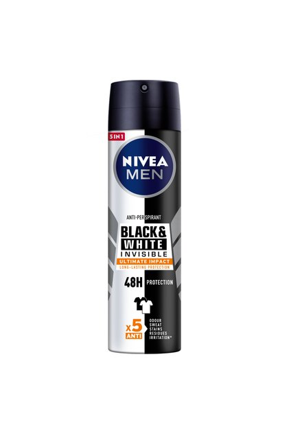 Deodorant spray Nivea Men Black&White Invisible Ultimate Impact , 150 ml
