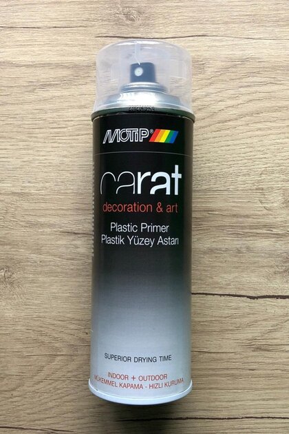 Carat Renksiz Şeffaf Plastik Yüzey Astarı Sprey 400 ml