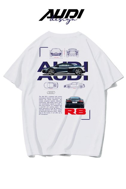 Unisex Oversize Audi R8 T-Shirt
