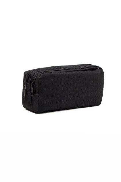 Black Two Compartment Large Volume Pen Holder Pen Holder Box - Cp2002