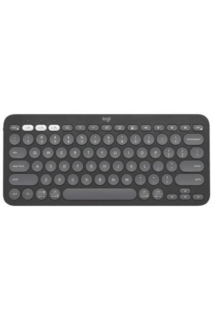 Πλήκτρα Bluetooth Logitech Pebble Keys 2 K380s, Πολλαπλών Συσκευών (Γκρι)