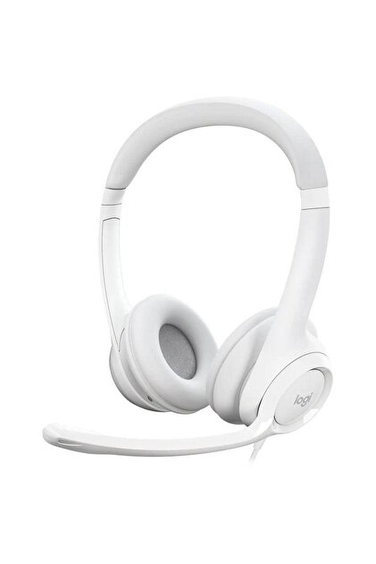 Casti H390 Cu fir USB-A Alb - PC