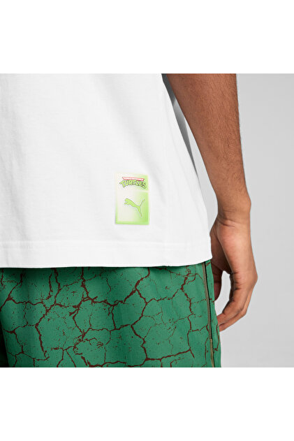 Puma X Tmnt Relaxed Graphic Erkek Beyaz T-shirt - Fiyatı, Yorumları