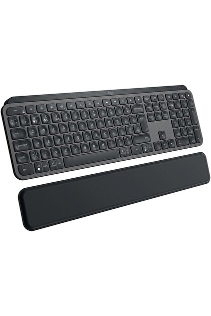 Tastatură wireless Logitech MX Keys S, Iluminare, Palmrest, 2.4GHz&Bluetooth,USB-C, US INTL layout