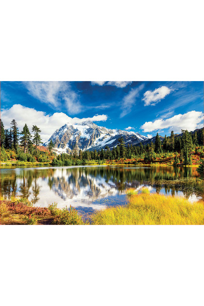 Puzzle Mount Shuksan, Washıngton, Usa 3000 Parça Puzzle