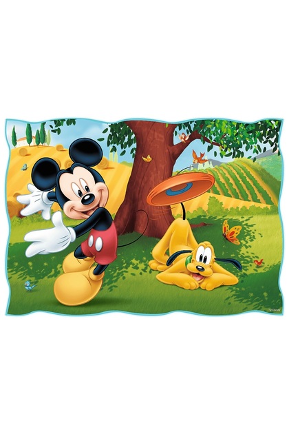 Genel Markalar Trefl 4 in 1 Disney Mickey Mouse Puzzle, Special