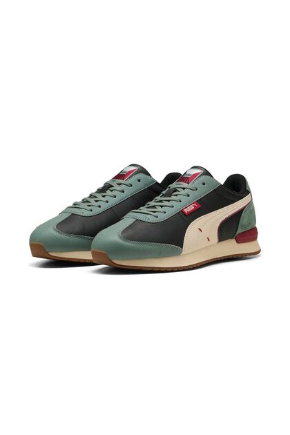 Puma 400697 01 R78 Wind Greenside Black-Alpine Snow-Green Moon