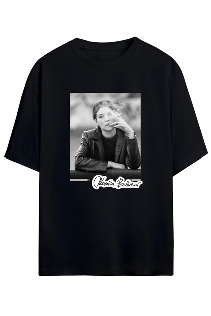 Monica Bellucci Designed Relaxed Cut Cotton Unisex T-Shirt