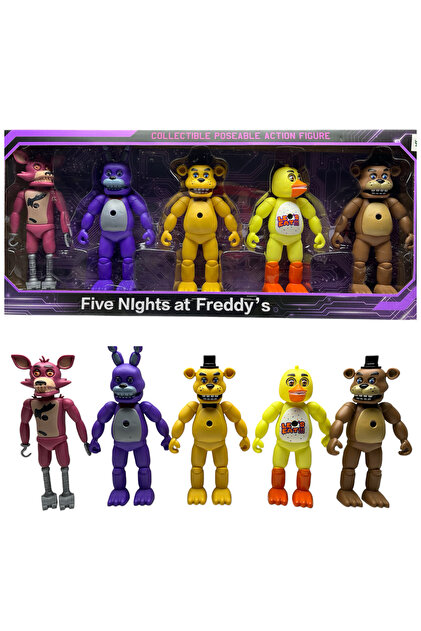 afreyz oyuncak Freddy Five Nights At Freddy s Fnaf Oyuncak Set