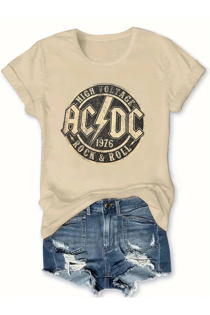 2025 Spring/Summer New Collection Ac/Dc Sublimation