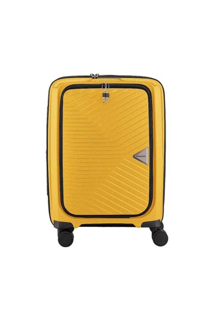 UltraLite Hardside Carry-On Expandable 55cm Cabin Luggage Trolley Yellow