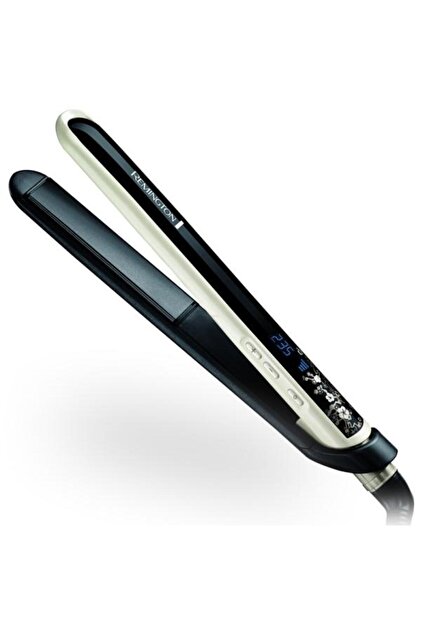Placa de indreptat parul Remington Pearl S9500, 235 C, LCD, Invelis ceramic (Negru/Argintiu)
