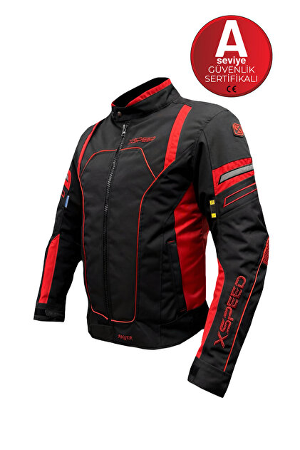 Xspeed Anger Plus 4 Mevsimlik Korumalı Motosiklet Montu Yeni Sezon