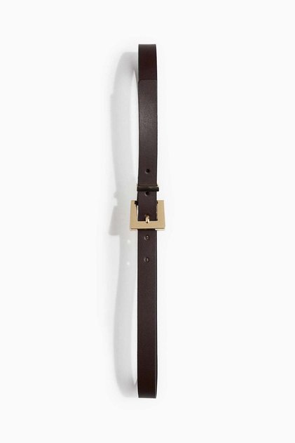 Leather belt