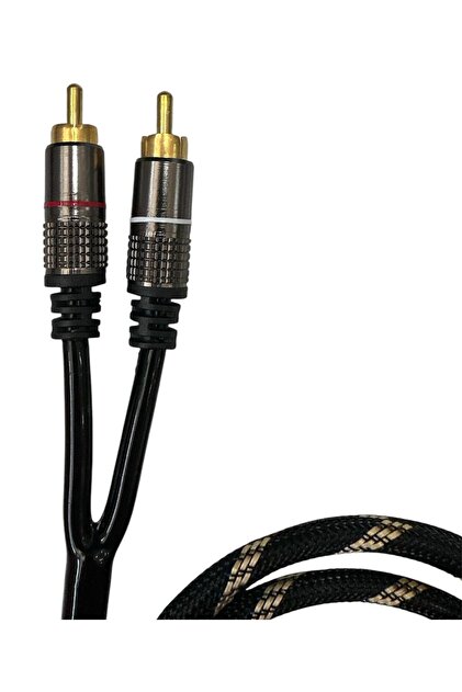 NETEX AQOUSTİCS Amfi Rca Kablosu - %100 Bakır Parazit Yapmaz - 2
