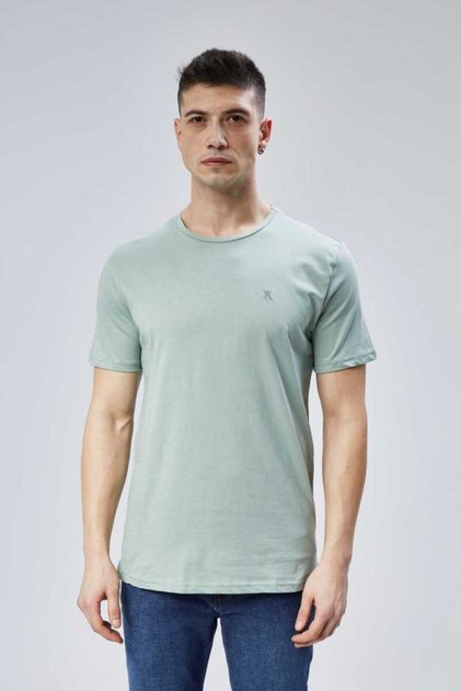 Safe 1St Quality 100% Combed Cotton Men's T-Shirt Classic Fit 0 Neck Short Sleeve T-Shirt