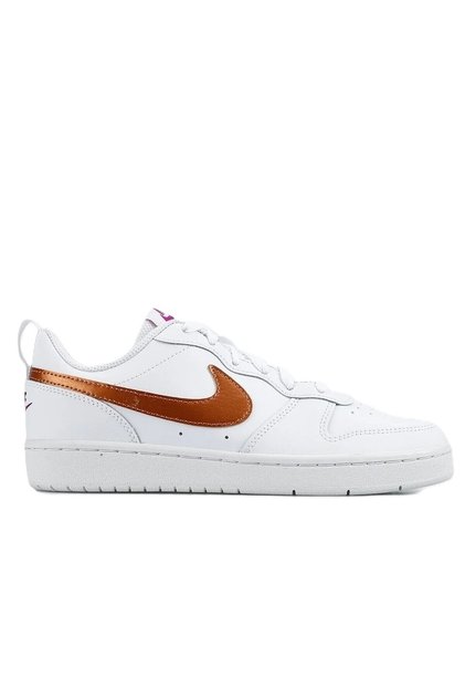 Court Borough Low 2 Se Unisex Leather Gerçek Deri Beyaz Sneaker