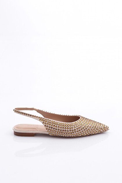 Balerini de damă Gold Gold Stone 41521085