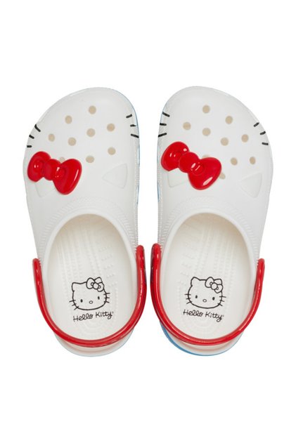 Παιδικό τσόκαρο Saboti classic i am hello kitty - λευκό
