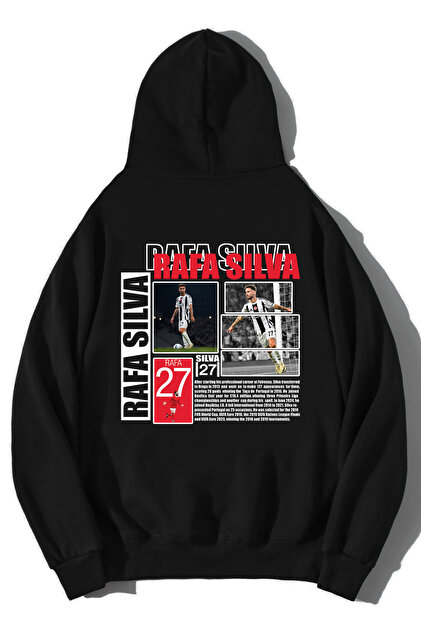 BRZ COLLECTION Unisex Oversize Rafa Silva Hoodie - Fiyatı, Yorumları