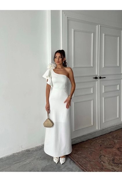 Women's One-Sleeve Dress