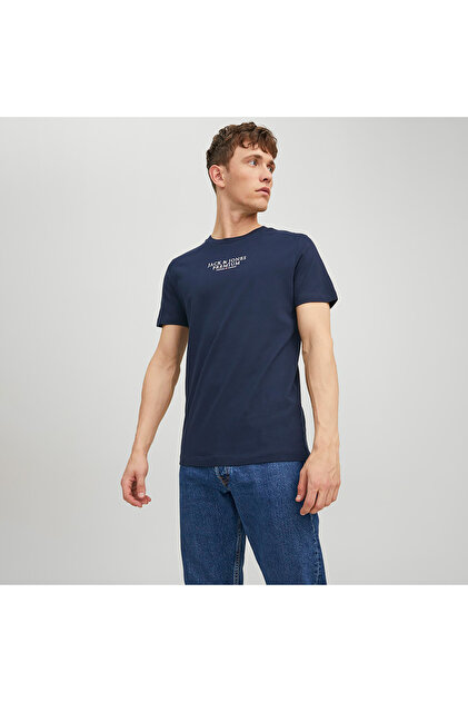 Jack & Jones Jack Jones Jprbluarchıe Ss Tee Crew Neck Noos Erkek
