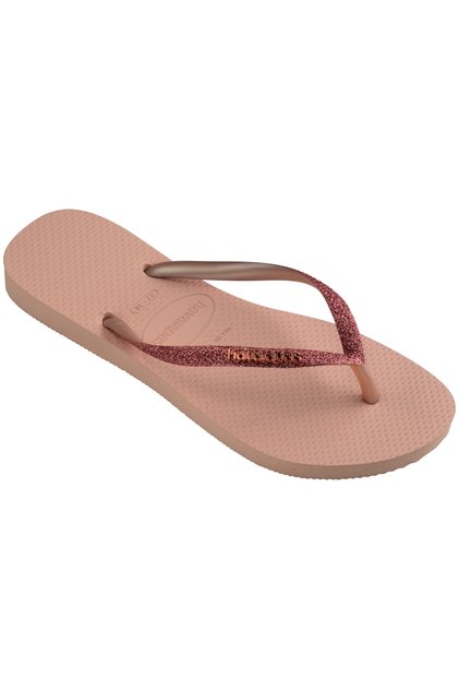 Slim Glitter Ii Pink Beach Slippers