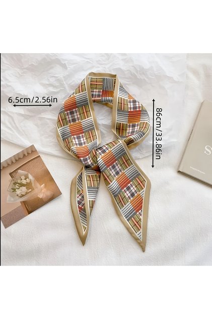 Esarfa de design - șal subțire - accesoriu pentru geantă