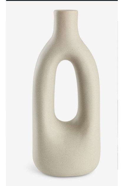Vazo INGEMAR 8xY20cm gri