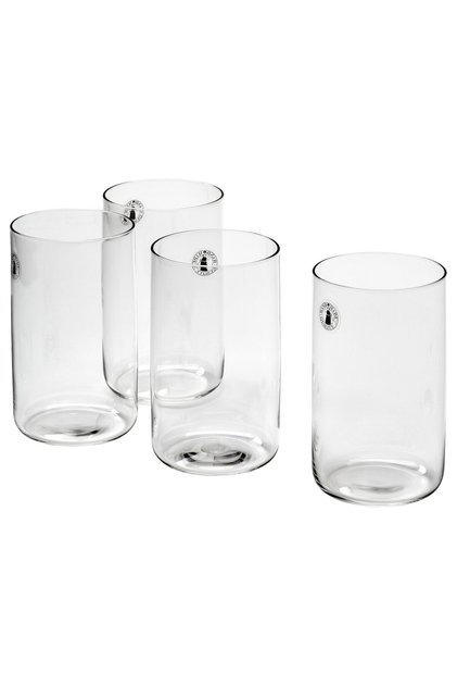 STOCKHOLM 2025 Glasses 40 cl, Set of 4 Modern Mouth-Blown Glassware by IKEA