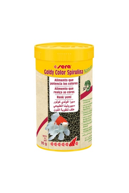 Goldy Color Spirulina Nature 250ml (95gr) – Japon Balıkları için Renk Yemi