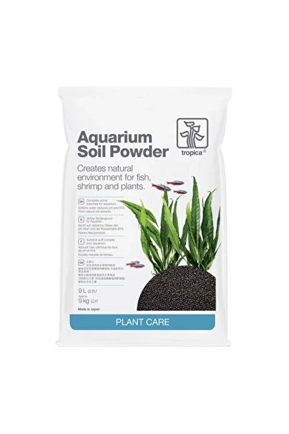 Aquarium Soil Powder 9 Litre Aktif Bitki Toprak Tozu