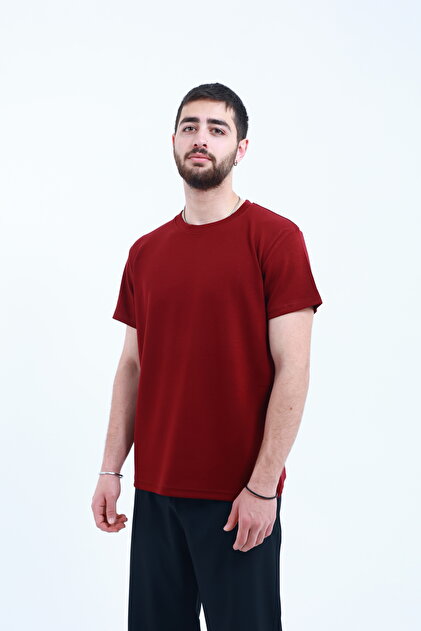 Modal Fabric T-Shirt Silky Texture Regular Fit Smooth Fabric Surface Unisex