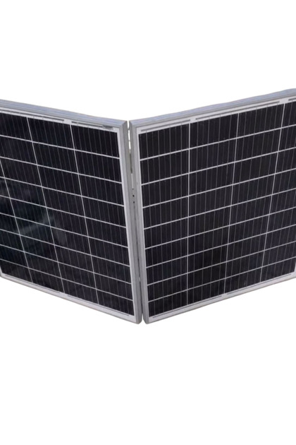 Katlanabilir 240 watt monokristal güneş paneli 120+120=240 watt