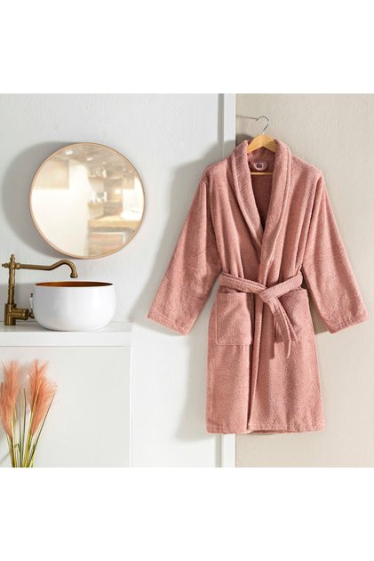 Şalyaka Cotton S/M Bathrobe Rose