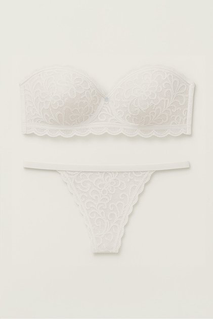 Women's Ales Unassisted Strapless Bra Set