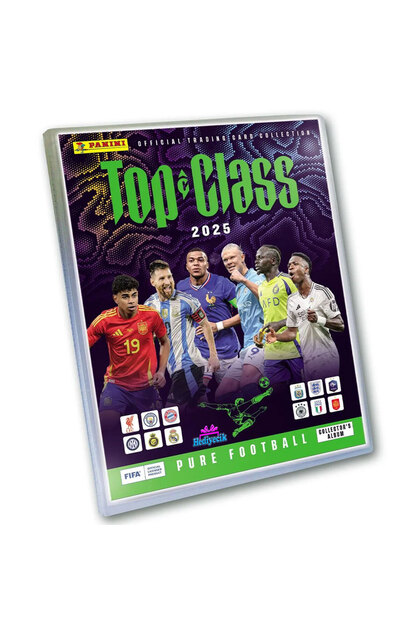 hediyecik Panini Fifa Top Class 2025 Futbolcu Kartları Albümü Set