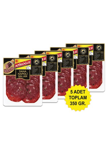Dana Napoli Salam 70 Gr. Beşli Paket (Toplam 350 Gr.)