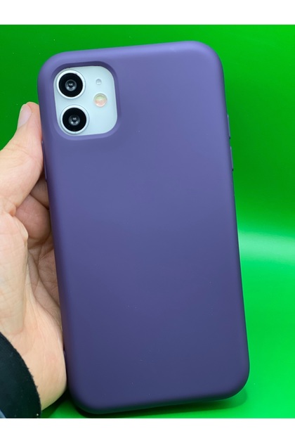 iPhone 11 (6.1 Inch) Launch Silicone Cover Velvet Matte Texture Inside Suede Soft Shockproof Case