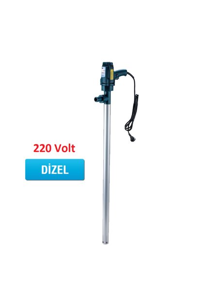Mitacan Mitapomp 220 Volt Varil Tipi Akaryakıt Dizel Mazot Aktarma Sıvı Transfer Pompası (mttp600cac