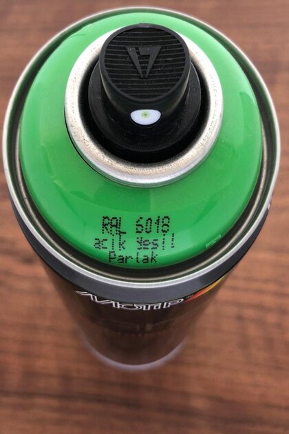 Carat Ral6018 Açık Yeşil Parlak Sprey Boya 400 ml
