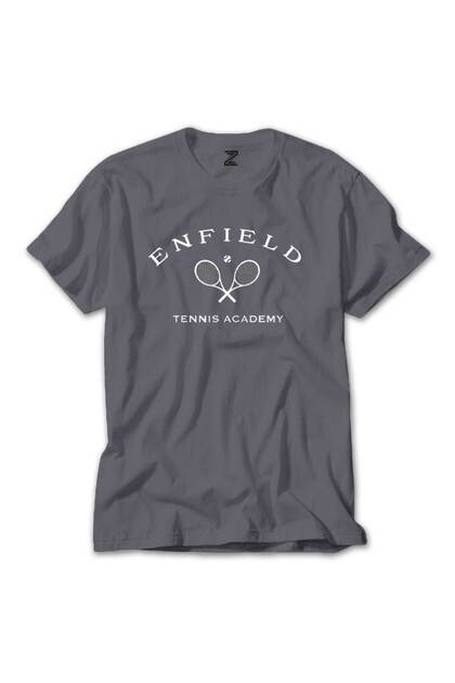 Tennis Academy Enfield Gray T-shirt