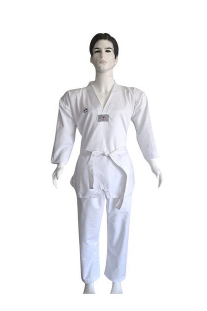 Arıma Taekwondo Beyaz Yaka Elbisesi
