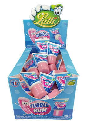 Lutti Tubble Gum Tutti İthal Sakız X 4 Avantaj Paket