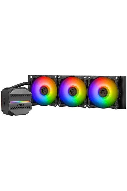 Cooler CPU MSI MAG CoreLiquid M360 ARGB, iluminat ARGB, 3x 120mm, 2000 rpm (Negru)