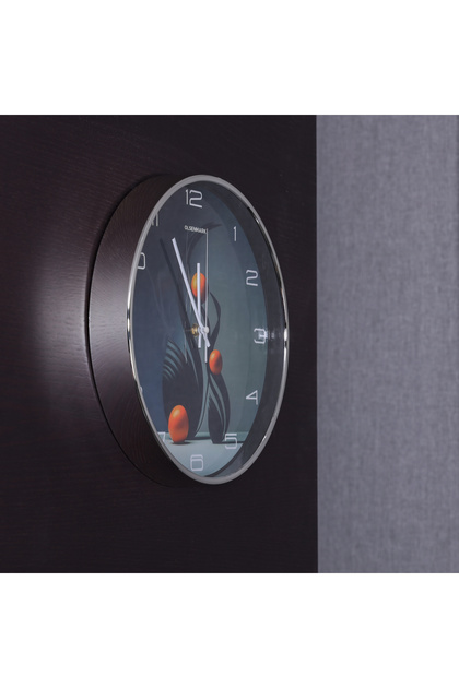 Round Wall Clock OMWC1911 WallMounted, Battery Operated and Durable and 2 YEAR WARRANTY
