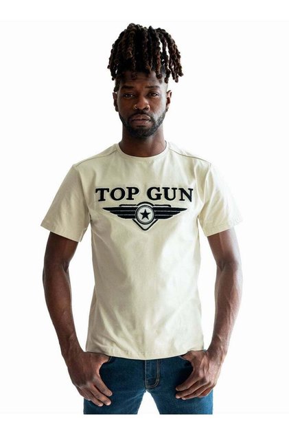 Men's Embroidered Logo T-Shirt Pilot Style Cotton Tee Aviation-Inspired Short Sleeve Shirt