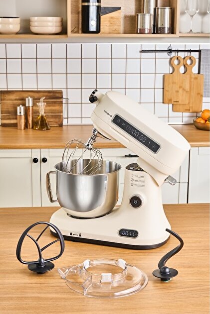 Karaca Pro Artisan Zaman Ayarlı Tartılı Mutfak Şefi Vanilla Cream
